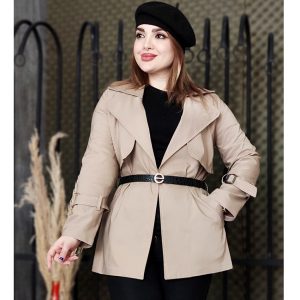 بارانی کوتاه دو ژیله - مانتو پاتریس رشت