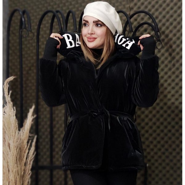 کاپشن سیلیکونی بالنسیاگا کوتاه - مانتو پاتریس رشت