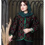 کت تافته طرحدار - مانتو پاتریس رشت