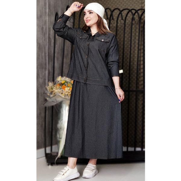 ست کت سارافون تنسل - مانتو پاتریس رشت