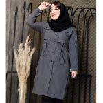 بارانی بلند تی سی اداری - مانتو پاتریس رشت