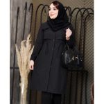 بارانی بلند تی سی اداری - مانتو پاتریس رشت