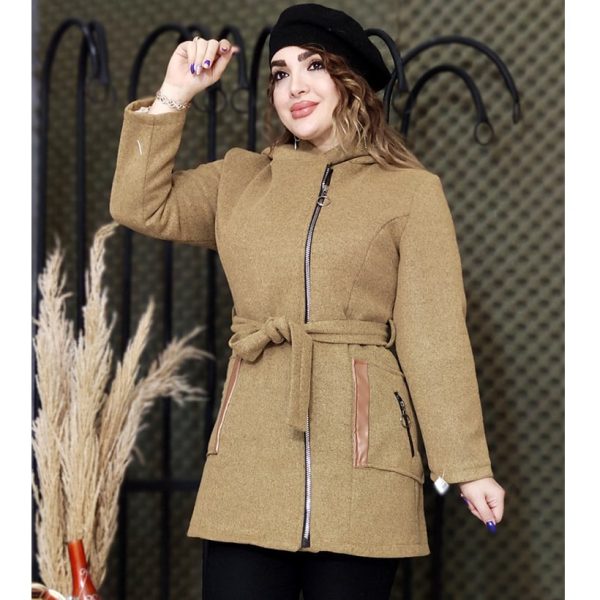 پالتو فوتر زیپدار - مانتو پاتریس رشت