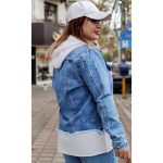 کت جین کلاه دار - مانتو پاتریس رشت