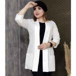 مانتو یقه شالی 21000424 - Image 2