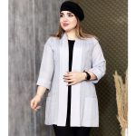 مانتو یقه شالی 21000424 - Image 3