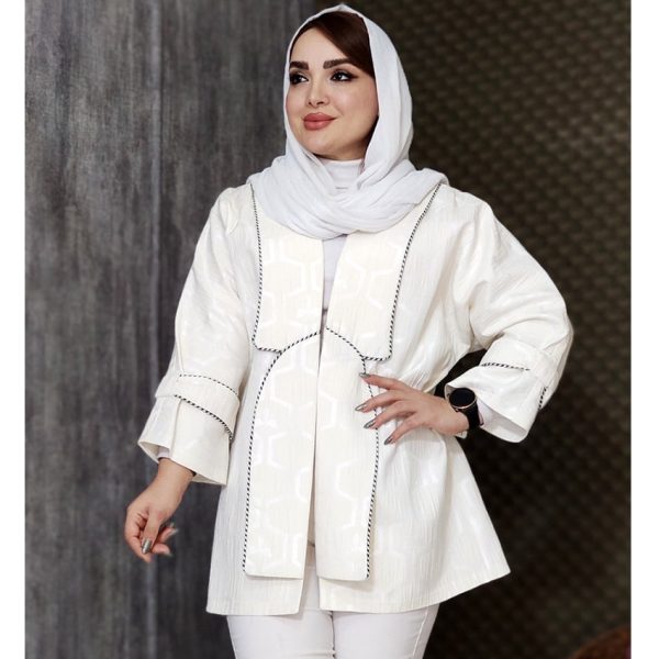 مانتو ژاکارد مغزی دوزی - مانتو پاتریس رشت