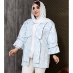 مانتو ژاکارد مغزی دوزی - مانتو پاتریس رشت