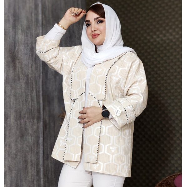 مانتو ژاکارد مغزی دوزی - مانتو پاتریس رشت