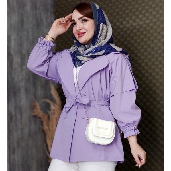 مانتو داکرون یقه انگلیسی - مانتو پاتریس رشت