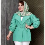 مانتو داکرون یقه انگلیسی - مانتو پاتریس رشت