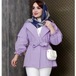 مانتو داکرون یقه انگلیسی - مانتو پاتریس رشت