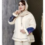 مانتو یقه هفت کوک دوزی - مانتو پاتریس رشت