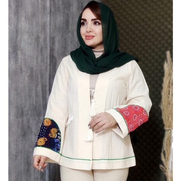 مانتو یقه هفت کوک دوزی - مانتو پاتریس رشت