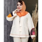 مانتو یقه هفت کوک دوزی - مانتو پاتریس رشت