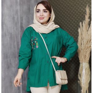 مانتو داکرون جیب گلدوزی - مانتو پاتریس رشت