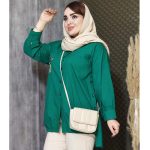 مانتو داکرون جیب گلدوزی - مانتو پاتریس رشت