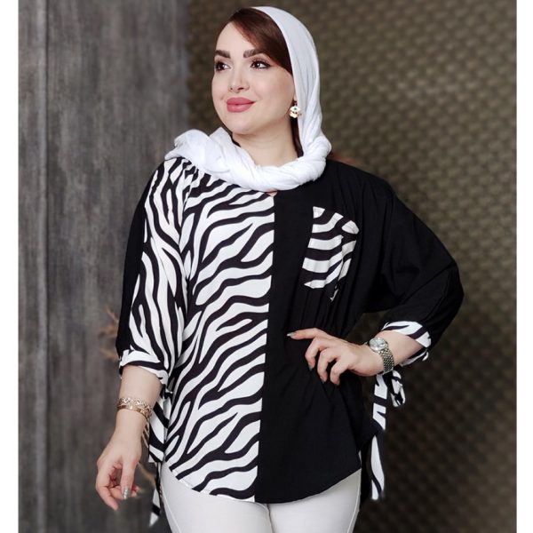 شومیز بوگاتی طرحدار - مانتو پاتریس رشت