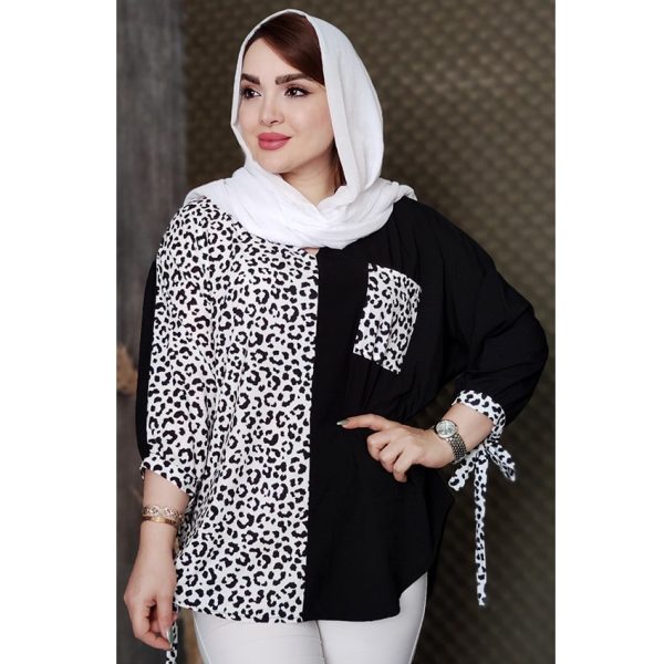 شومیز بوگاتی طرحدار - مانتو پاتریس رشت