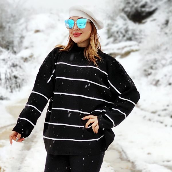 24500363-3-min بلوز بافت پینترستی راه راه - مانتو پاتریس رشت