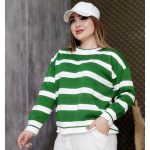 بلوز بافت راه راه - مانتو پاتریس رشت