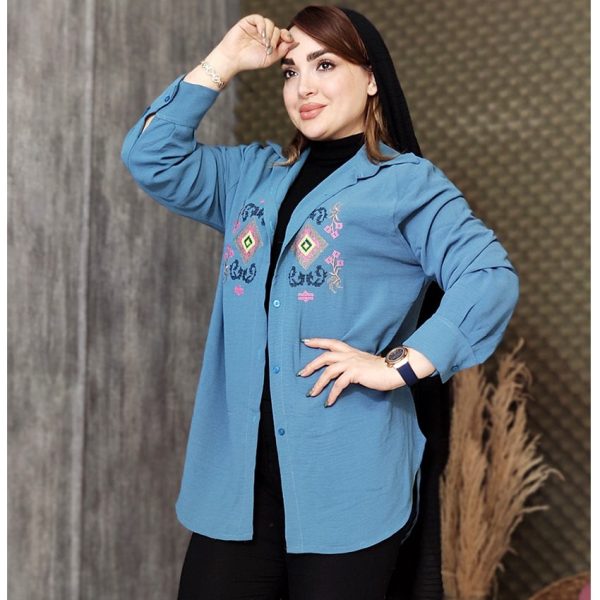 مانتو گلدوزی سنتی - مانتو پاتریس رشت