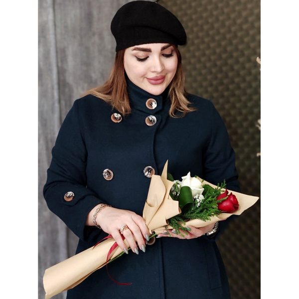 پالتو فوتر 6 دکمه - مانتو پاتریس رشت