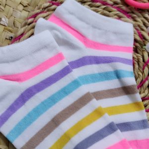 جوراب مچی راه راه - مانتو پاتریس رشت