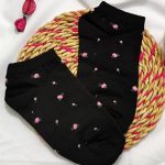 جوراب مچی گل صورتی - مانتو پاتریس رشت