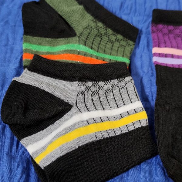 جوراب مچی 2 خط رنگی - مانتو پاتریس رشت