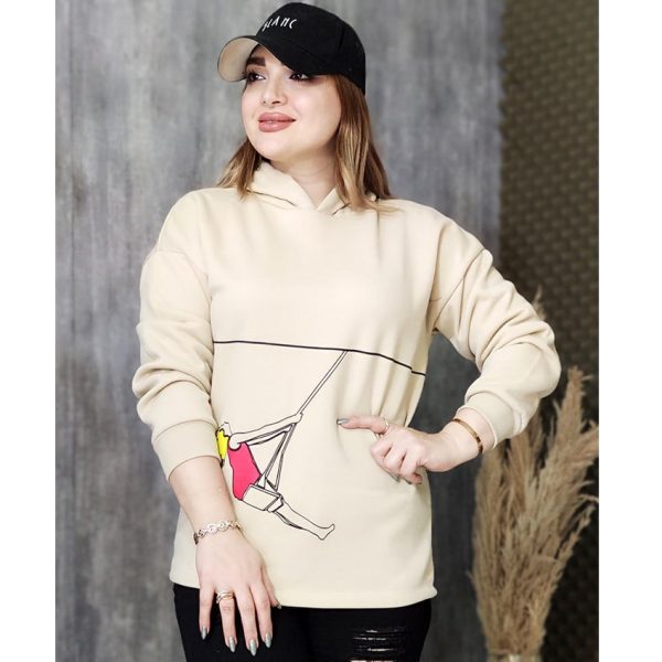 هودی چاپ دختر - مانتو پاتریس رشت