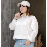 کت سفید داکرون - مانتو پاتریس رشت