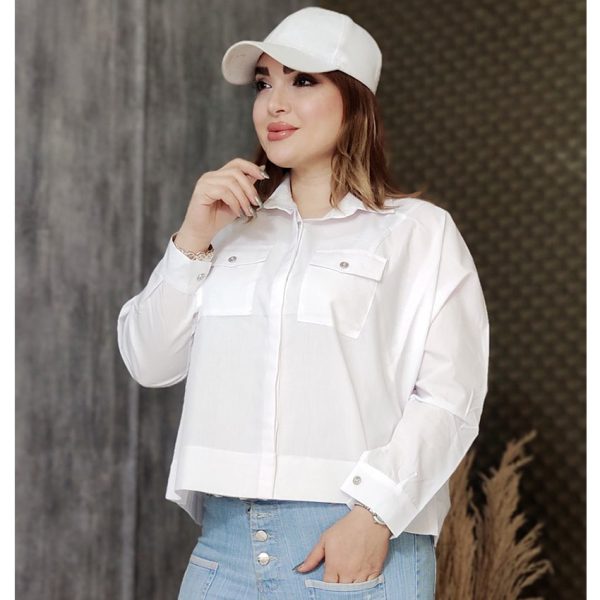 کت سفید داکرون - مانتو پاتریس رشت