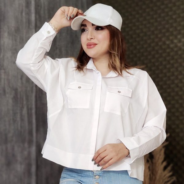 کت سفید داکرون - مانتو پاتریس رشت