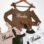 بلوز کراپ فانریپ باربی - مانتو پاتریس رشت