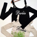 بلوز کراپ فانریپ باربی - مانتو پاتریس رشت