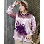 شومیز ساتن رنگی - مانتو پاتریس رشت