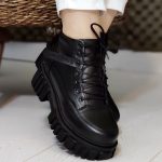 بوت لژدار مشکی - مانتو پاتریس رشت