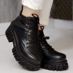 بوت لژدار مشکی - مانتو پاتریس رشت