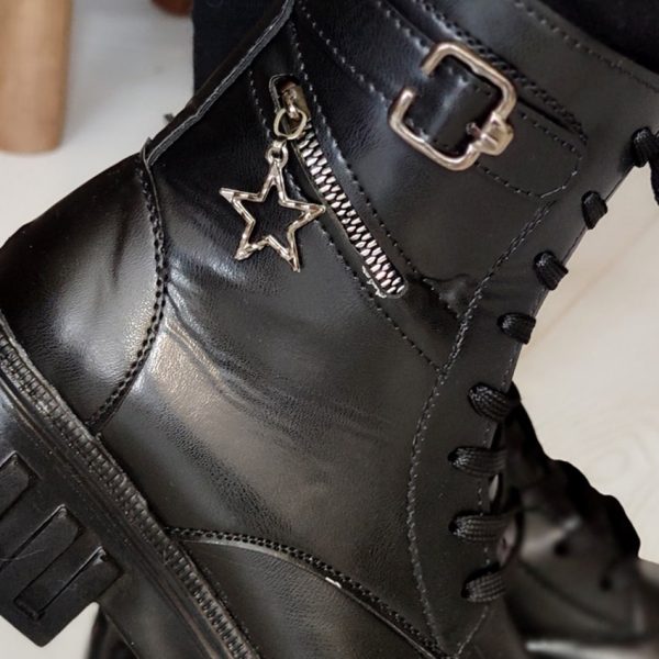 نیم بوت آویز ستاره - مانتو پاتریس رشت