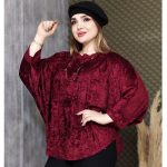 بلوز پانچ مخمل - مانتو پاتریس رشت