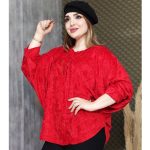 بلوز پانچ مخمل - مانتو پاتریس رشت