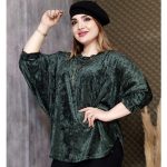 بلوز پانچ مخمل - مانتو پاتریس رشت