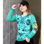 بلوز آستین خرسی آبرنگی - مانتو پاتریس رشت