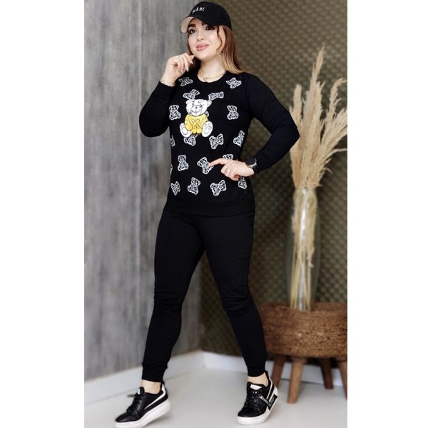 ست بلوز شلوار خرس برجسته - مانتو پاتریس رشت