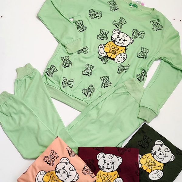 ست بلوز شلوار خرس برجسته - مانتو پاتریس رشت