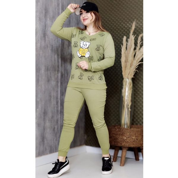 ست بلوز شلوار خرس برجسته - مانتو پاتریس رشت