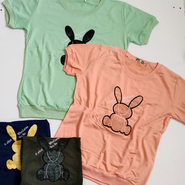 تیشرت گلدوزی خرگوش - مانتو پاتریس رشت