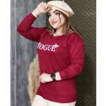 بلوز آستین بلند چاپی - مانتو پاتریس رشت