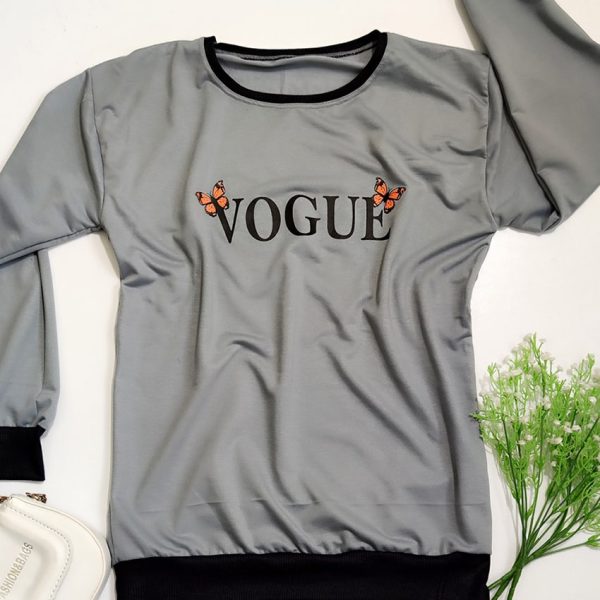 بلوز آستین بلند چاپی - مانتو پاتریس رشت